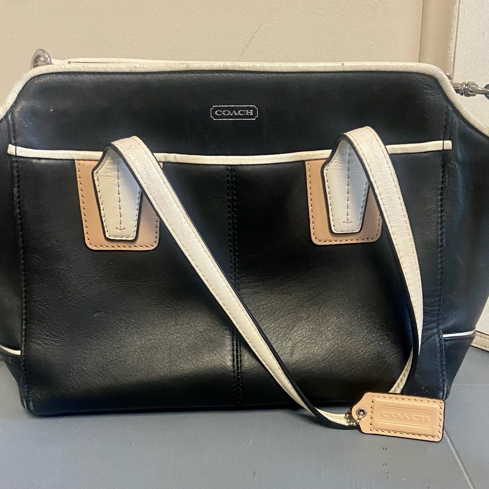 Coach multicolor purse